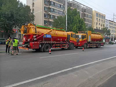 市政高壓管道清淤清洗